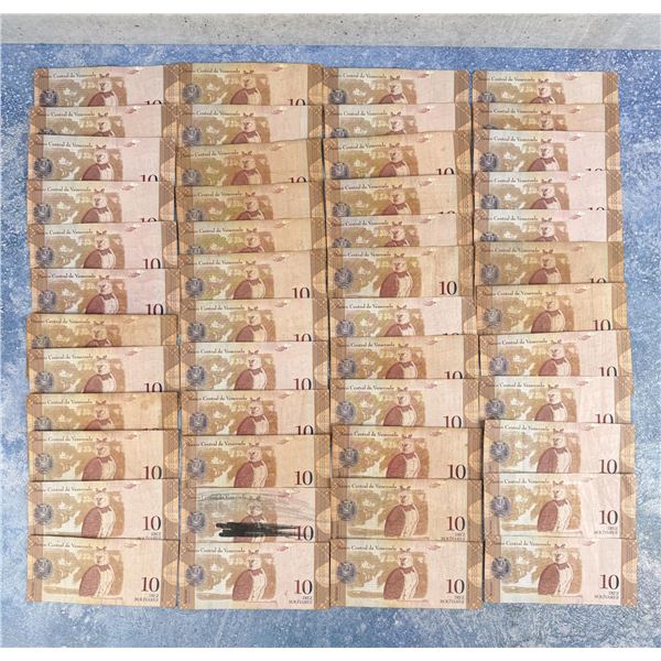 Venezuela 10 Bolivares Notes
