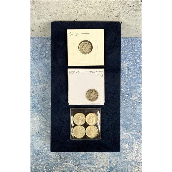 Mercury Silver Dimes