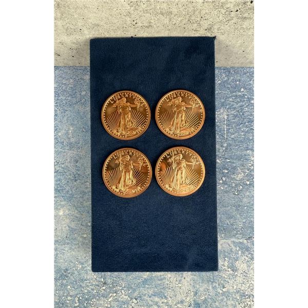 Standing Liberty .999 Copper Rounds