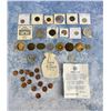 Image 1 : Collection of Coins and Tokens