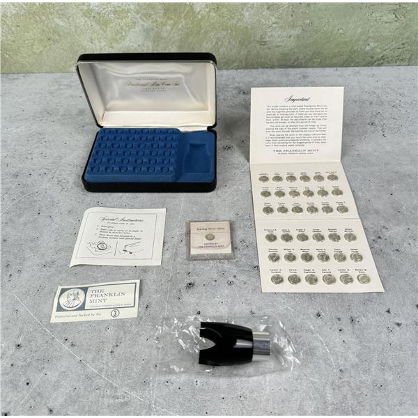Franklin Mint Sterling Silver States Mini Coin Set