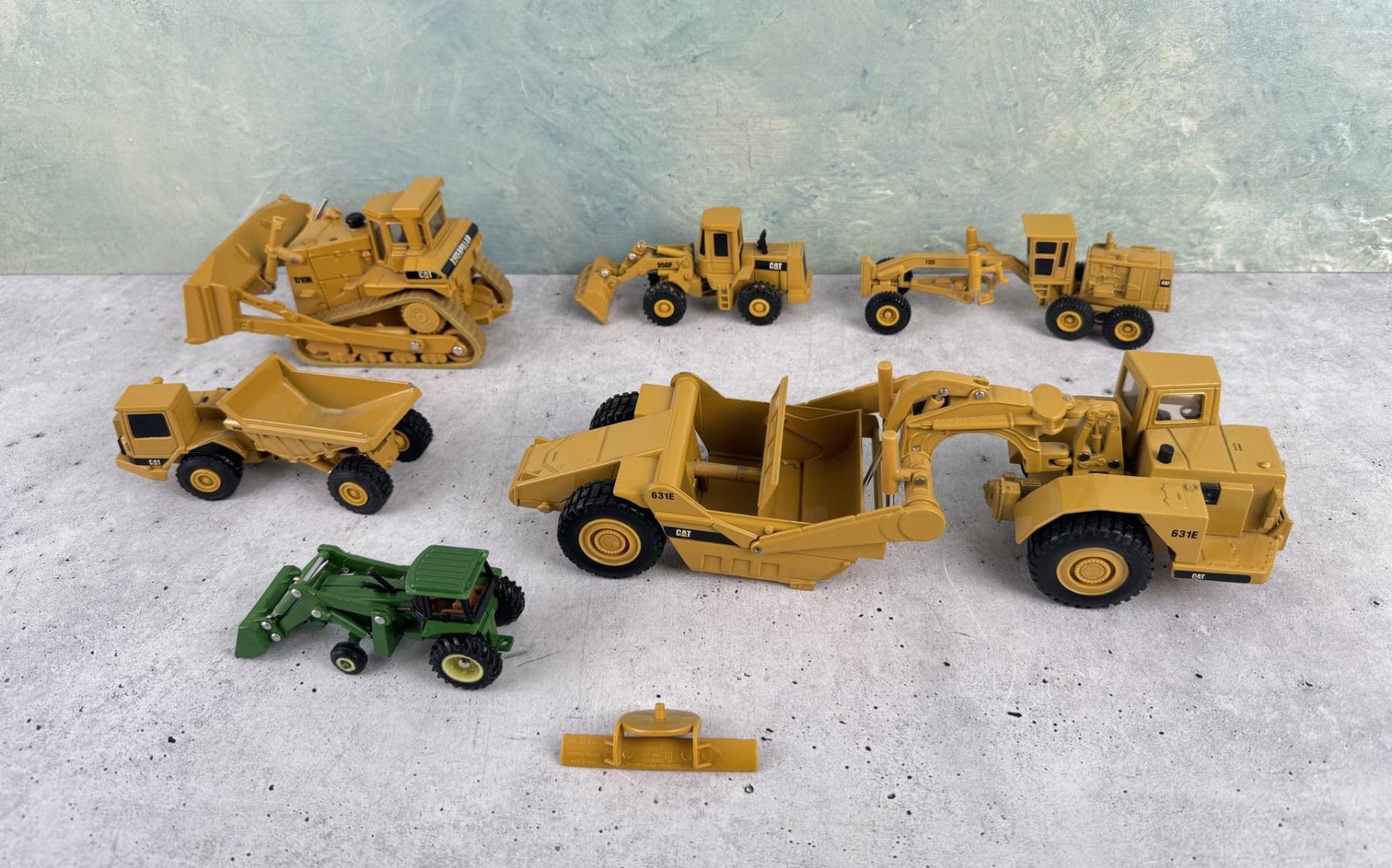 Ertl Collection Collection of ERTL Construction Die Cast Toys