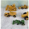 Image 2 : Collection of ERTL Construction Die Cast Toys