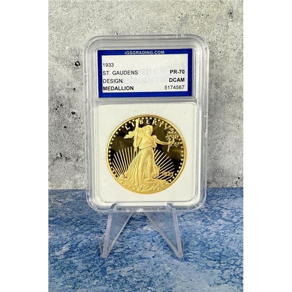 Saint Gaudens Design Medallion