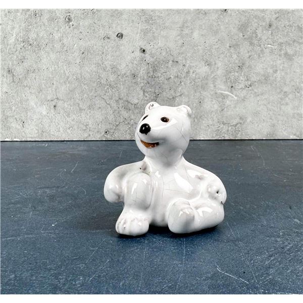 Pottery Polar Bear