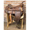 Image 2 : Tooled Leather Cowboy Saddle