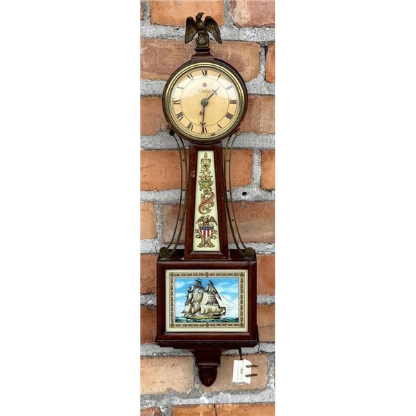 Telechron Electric Banjo Clock