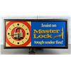 Image 2 : Master Lock Tough Under Fire Lighted Clock Sign