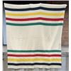 Image 2 : Hudsons Bay Style Six Point Wool Trade Blanket