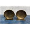 Image 2 : Brass Seashell Bookends