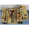 Image 1 : Vintage Tackle Box Full of Fishing Lures