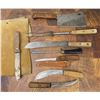 Image 2 : Collection of Butcher Knives and Cleaver