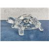 Image 2 : Cristal d'Arques Lead Crystal Tortoise Paperweight