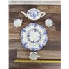 Image 5 : Shelley Dainty Blue Porcelain Tea Set