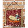 Image 2 : Folk Art Hooked Rug Cat on Bed
