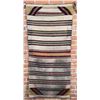 Image 2 : Navajo Indian Saddle Blanket Rug