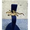 Image 2 : Sterling Silver Lizard Brooch