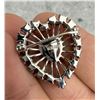 Image 3 : Trifari Rhinestone Heart Brooch