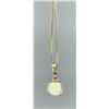 Image 1 : Sterling Silver Opal Necklace