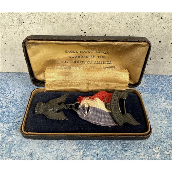 Sterling Silver Eagle Scout Medal Badge
