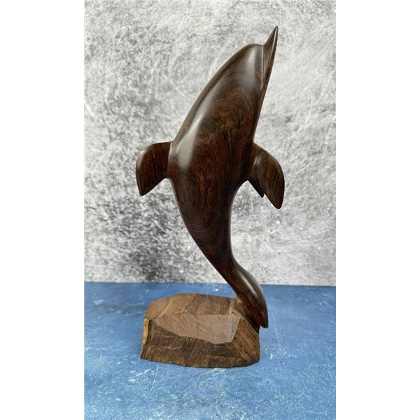 Mexican Ironwood Dolphin Carving