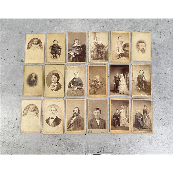 Collection of Illinois CDV Photos Identified