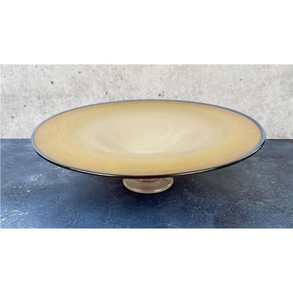 Art Glass Console Bowl