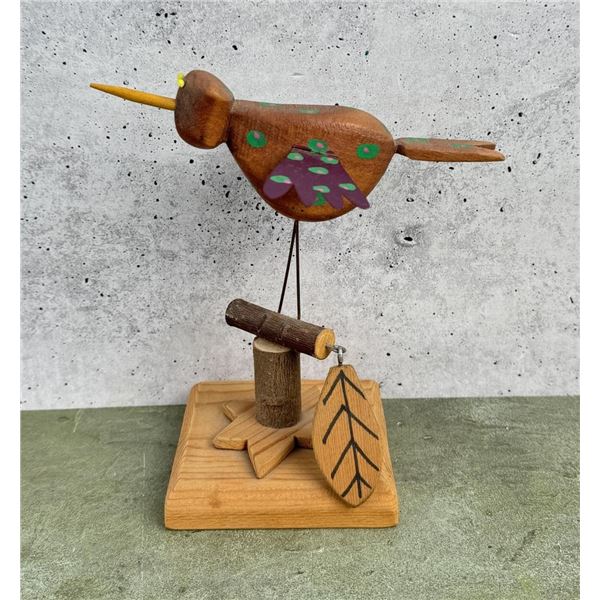 Craig Carey Carved Wood Bird