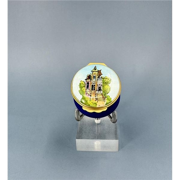 Halcyon Days Enamel Trinket Box