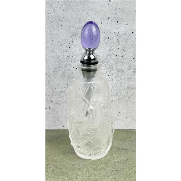 Lalique Femme Fleurs Soliflore Vase