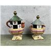 Image 1 : Mackenzie Childs Torquay Creamer and Sugar Set