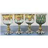 Image 1 : Mackenzie Childs Circus Tulip Water Goblets