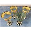 Image 5 : Mackenzie Childs Circus Tulip Water Goblets