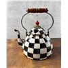 Image 1 : Mackenzie Childs Courtly Check Teapot