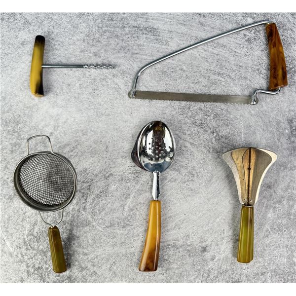 Collection of Bakelite Handled Kitchenware