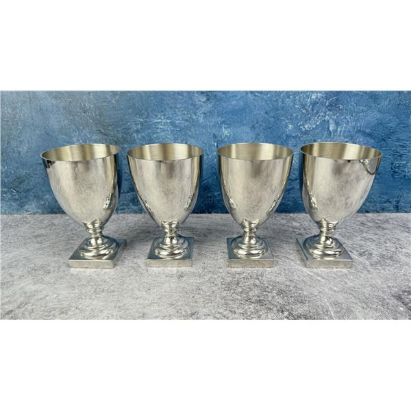 Colonial Williamsburg Shirley Pewter Goblets