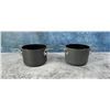 Image 1 : Crate & Barrel Anodized Nonstick Pots