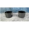 Image 2 : Crate & Barrel Anodized Nonstick Pots