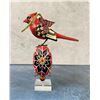 Image 2 : Mackenzie Childs Cardinal on Egg Ornament