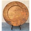 Image 1 : Foreside Turkish Hammered Copper Charger