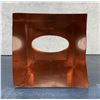 Image 9 : Solid Copper Wastebasket and Tissue Box Cover