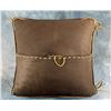 Image 2 : Beaded Leather Pillow