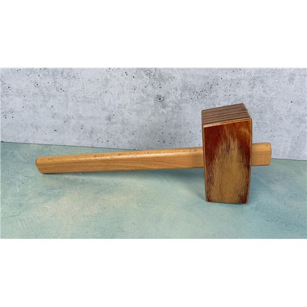 Custom Made Wood Woodworking Carving Mallet