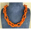 Image 1 : Celluloid Chain Necklace