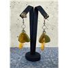 Image 2 : Bakelite Guitar Pick Earrings