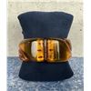 Image 2 : Art Deco Apple Juice Bakelite Clamper Bracelet