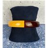Image 1 : Art Deco Two Color Bakelite Bracelet Bangle
