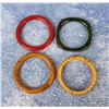 Image 2 : Art Deco Bakelite Bangle Bracelets