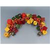 Image 1 : Chunky Art Deco Bakelite Dice Charm Bracelet