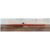 Image 2 : 114 Grams of Raw Red Orange Bakelite Catalin Rod